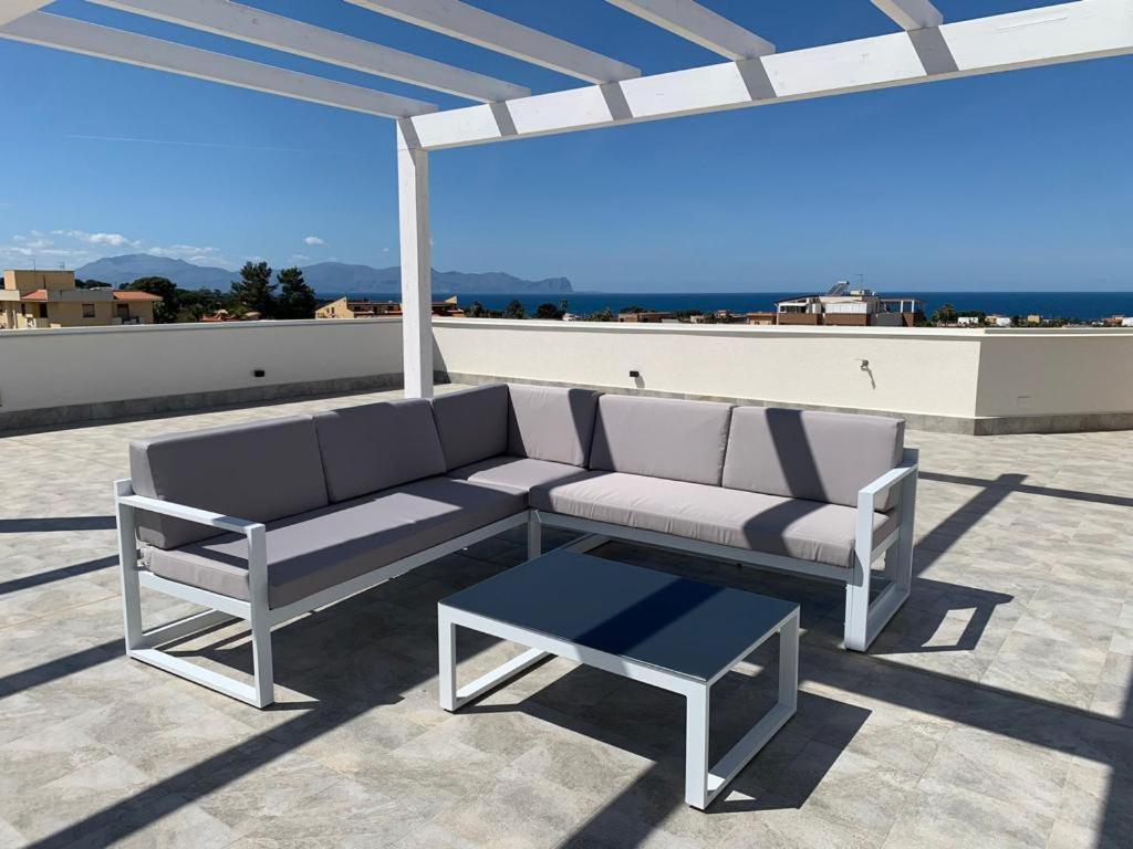 Terrace Ini Lägenhet Terrasini Exteriör bild